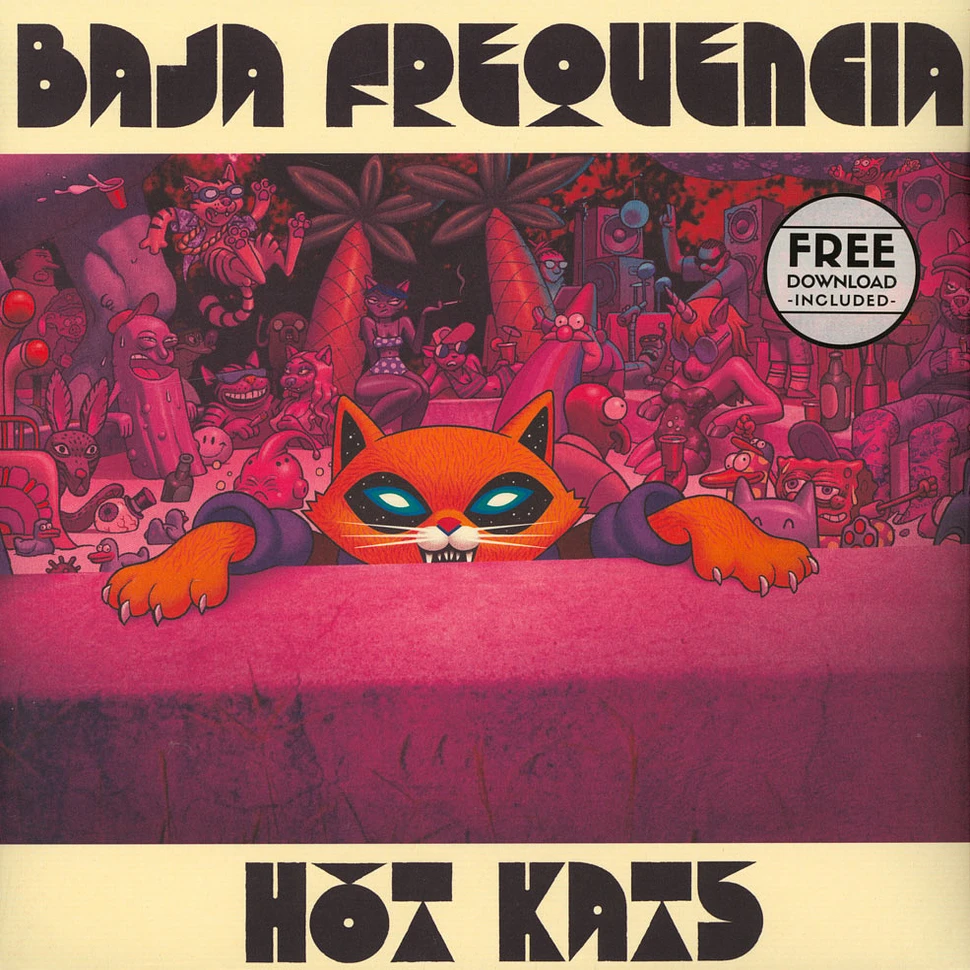 Baja Frequencia - Hot Katz Splatter Vinyl Edition