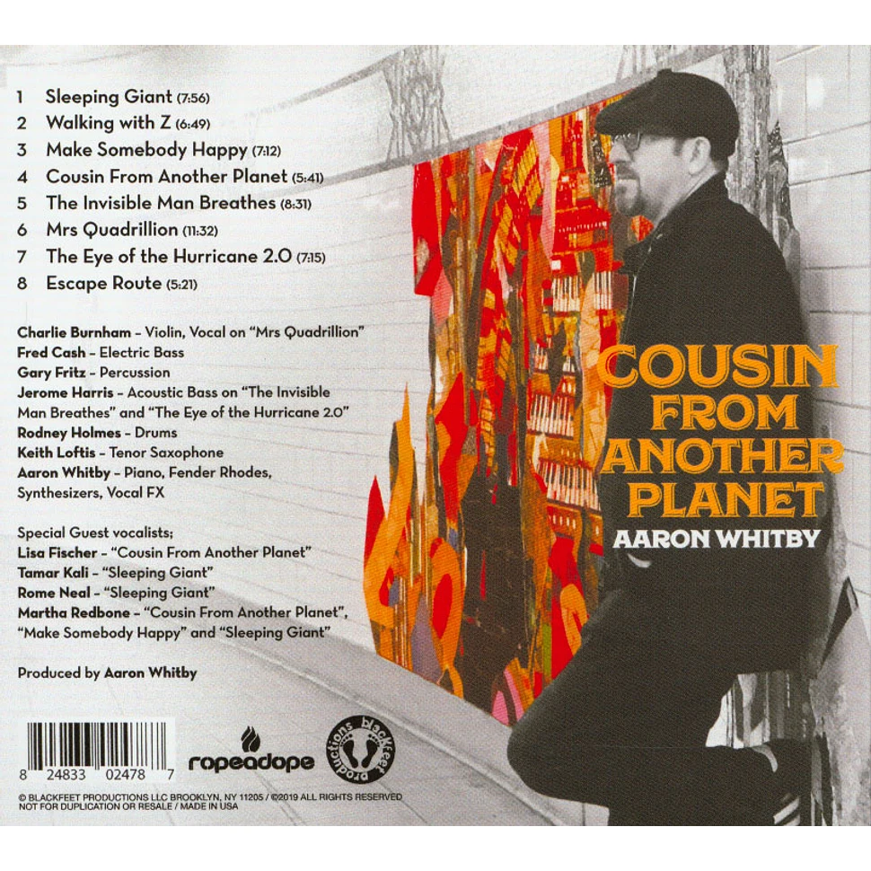 Aaron Whitby - Cousin From Another Planet