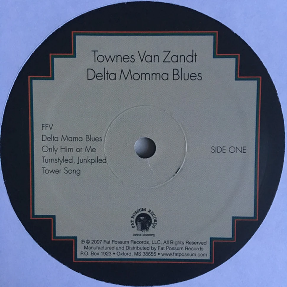 Townes Van Zandt - Delta Momma Blues