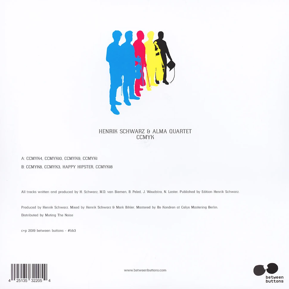 Henrik Schwarz & Alma Quartet - CCMYK Black Vinyl Edition