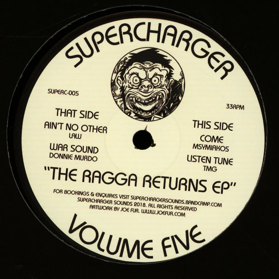 Supercharger - Volume 5 - The Ragga Returns EP