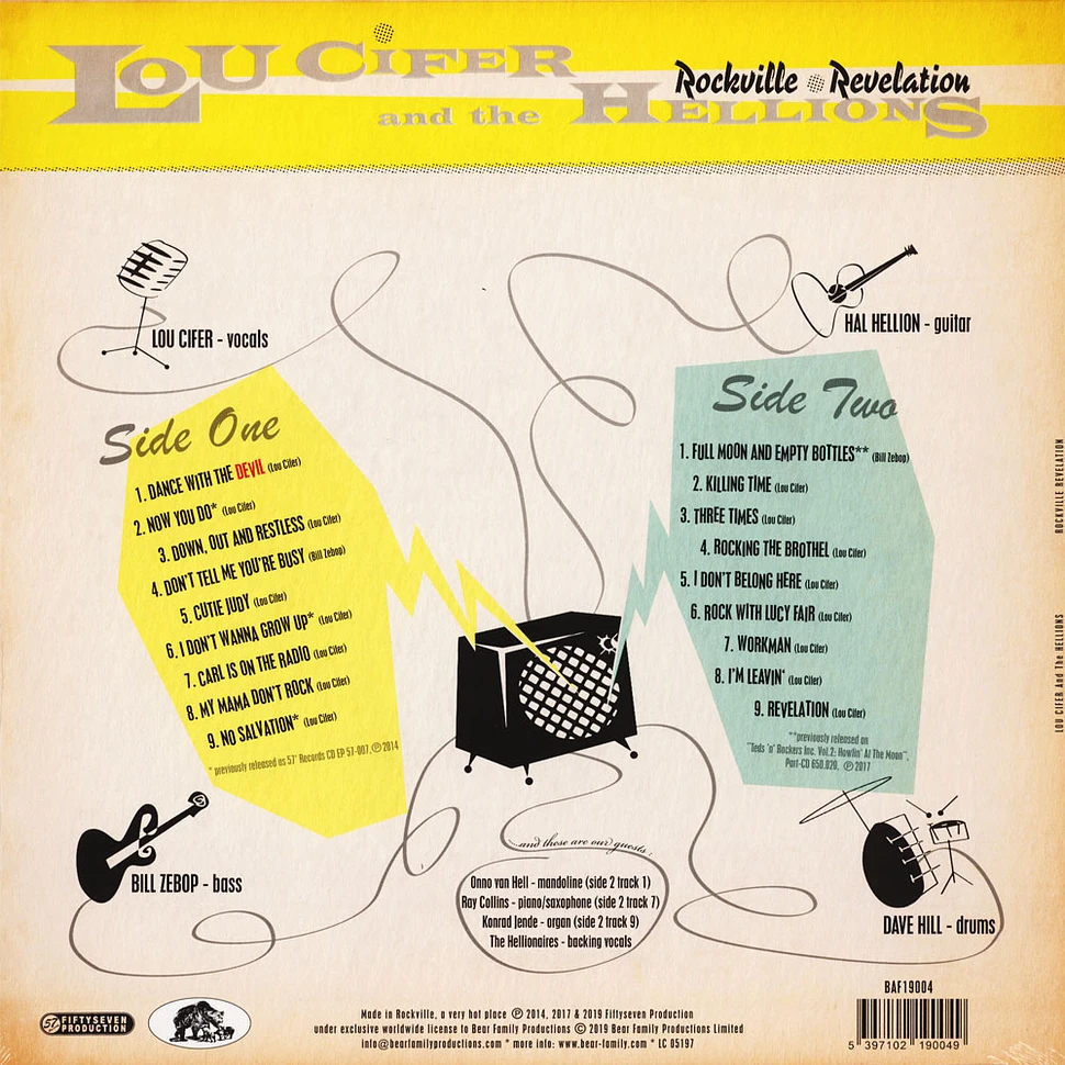 Lou Cifer & The Hellions - Rockville Revelation