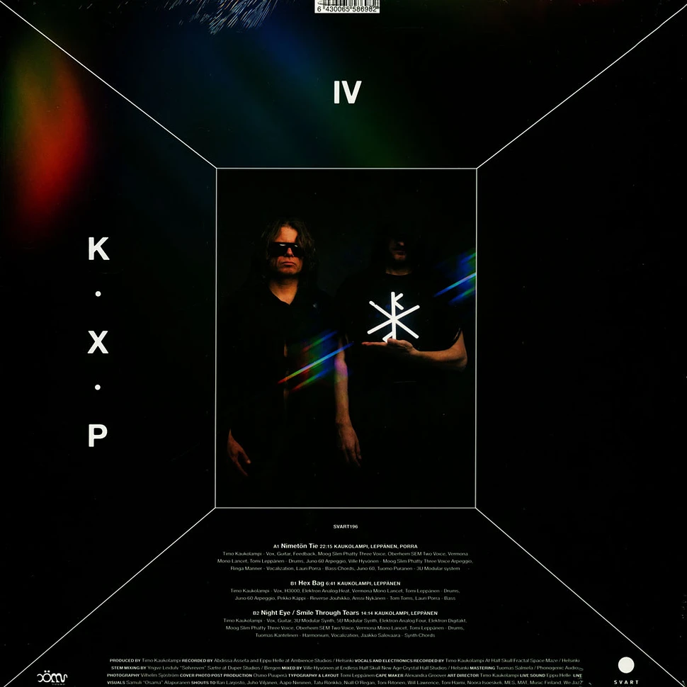 K-X-P - IV Electric Blue Vinyl Edition