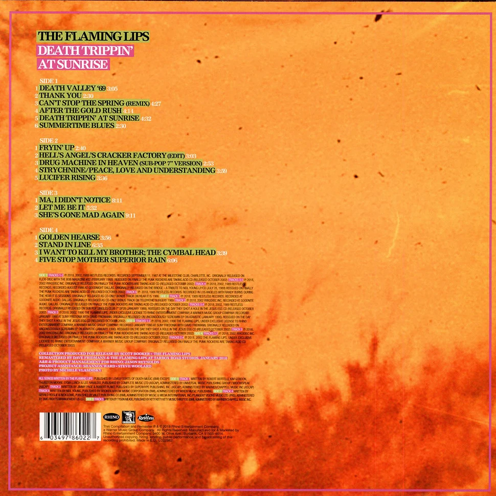 The Flaming Lips - Death Trippin' At Sunrise: Rarities, B-Sides & Flexi-Discs 1986-1990