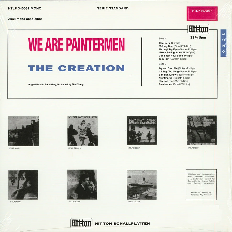 The Creation - We Are Paintermen (Mono