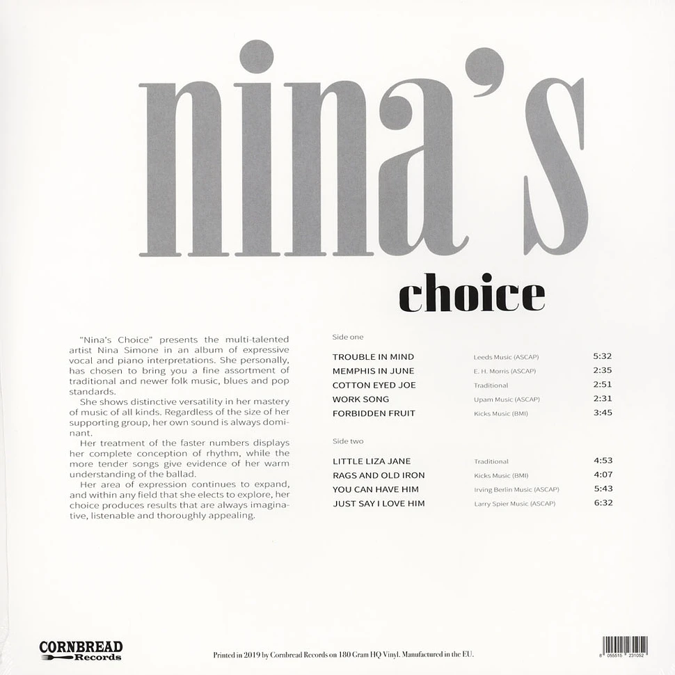 Nina Simone - Nina's Choice