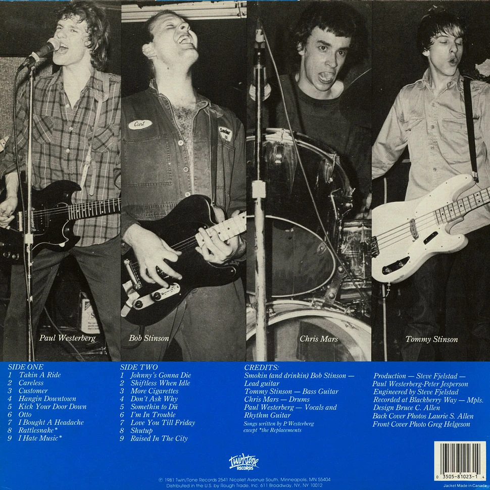 The Replacements - Sorry Ma, Forgot To Take Out The Trash