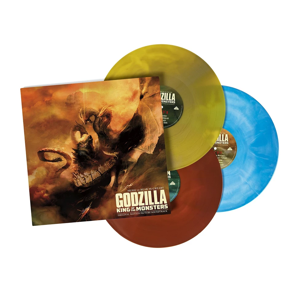 Bear McCreary - OST Godzilla: King Of The Monsters Colored Vinyl Edition