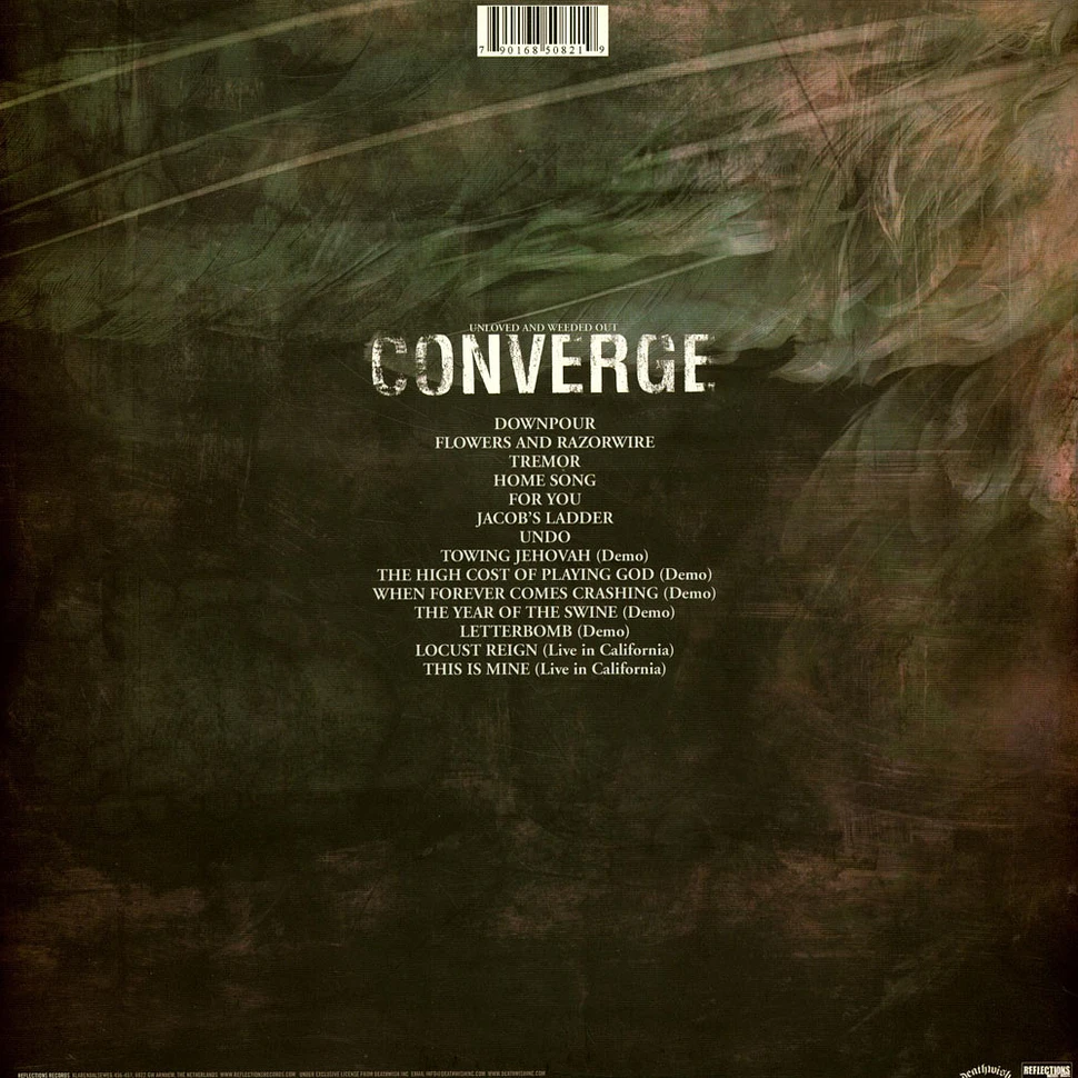Converge - Unloved And Weeded Out
