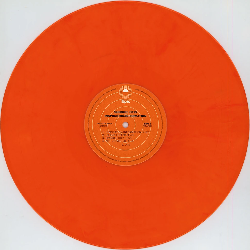 Shuggie Otis - Inspiration Information Colored Vinyl Edition
