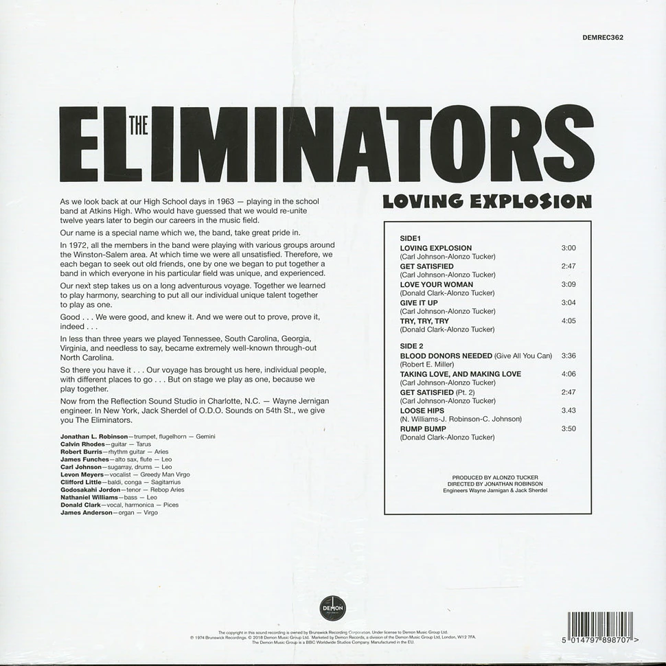 公式直営通販サイト LP The Eliminators – Loving Explosion - レコード