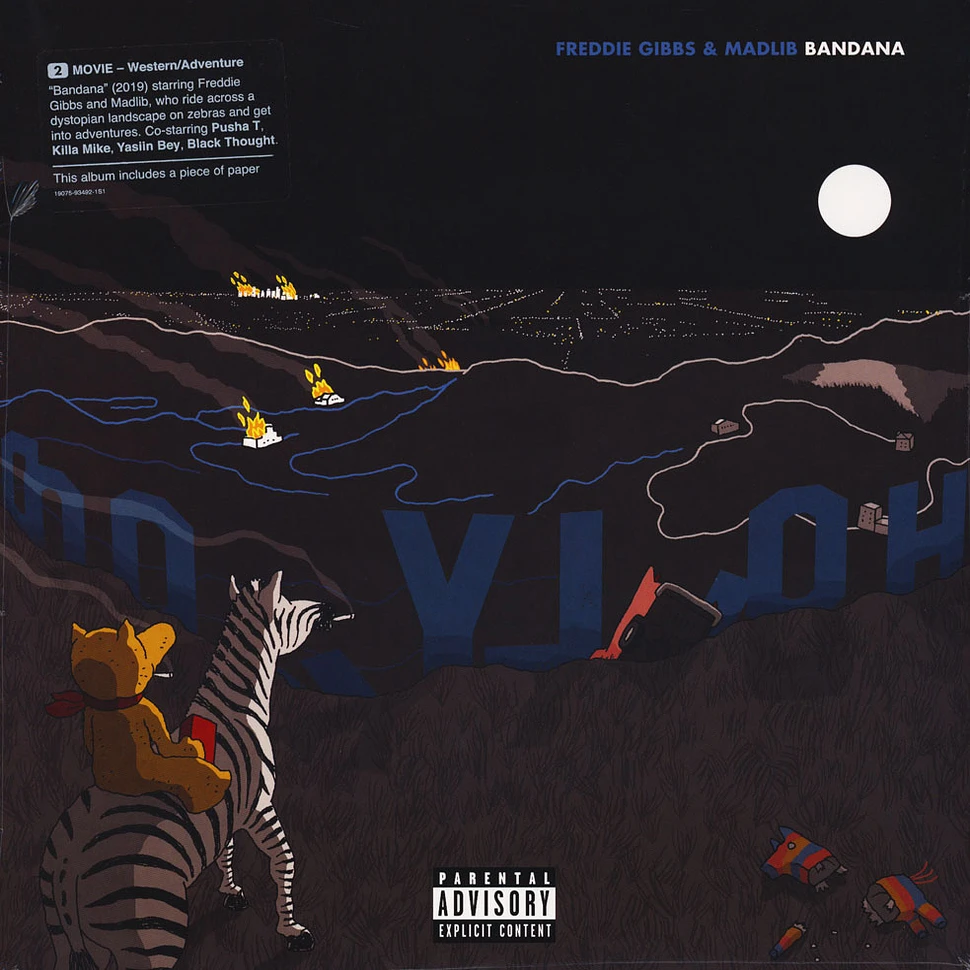 Freddie Gibbs & Madlib - Bandana Black Vinyl Edition