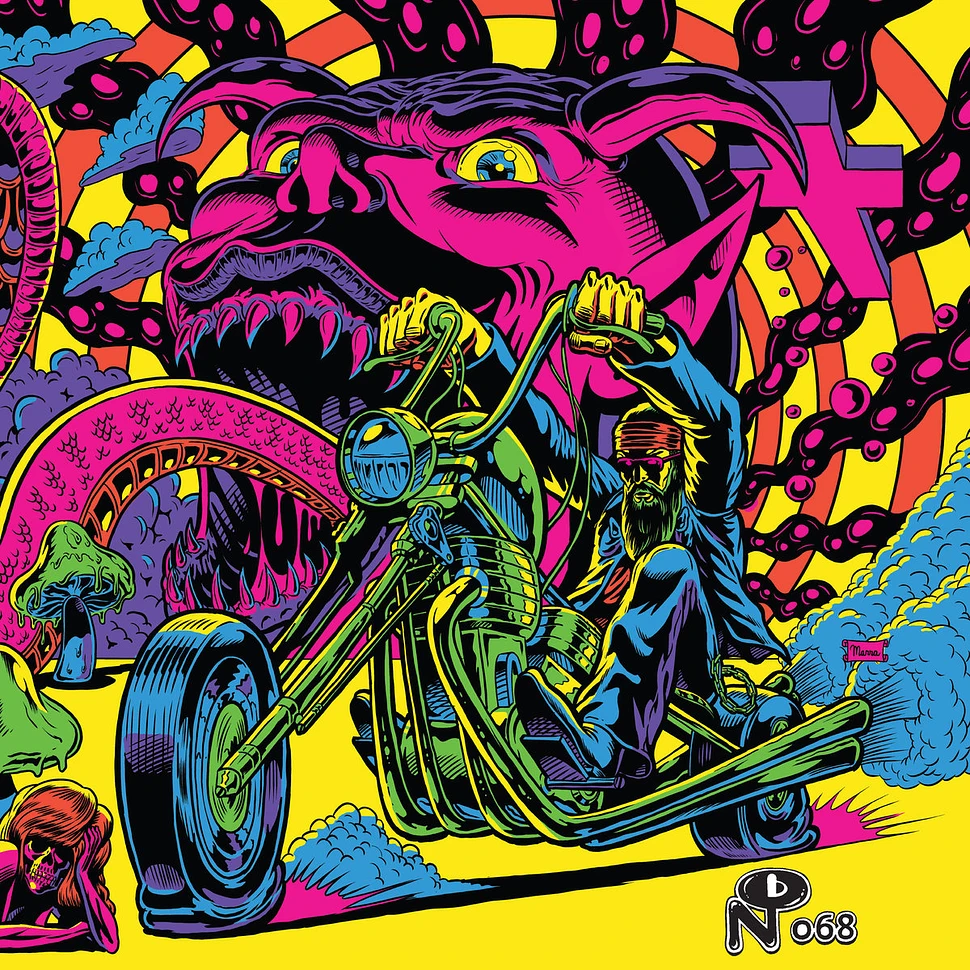 V.A. - Warfaring Strangers: Acid Nightmares Opaque Blue Vinyl Edition