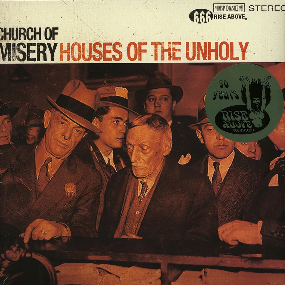 Church Of Misery - Houses Of The Unholy Gold Vinyl Edition