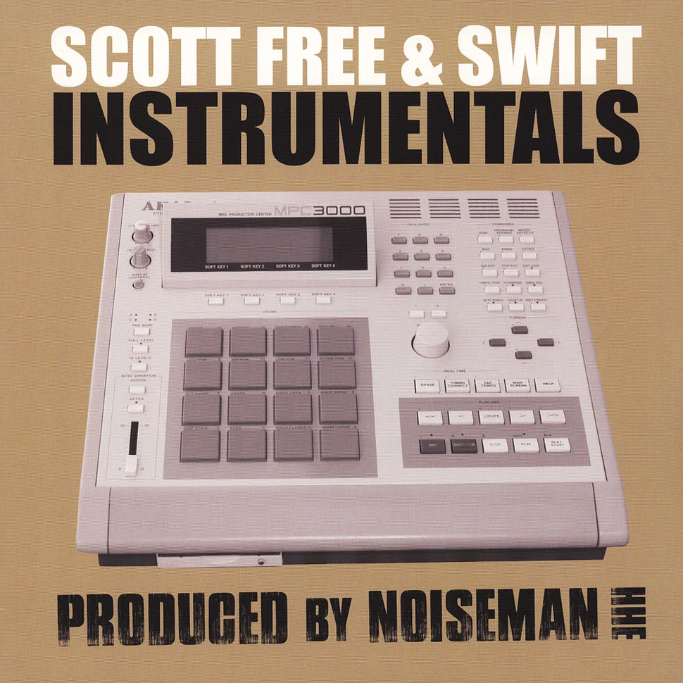 Scott Free & Swift - Instrumentals Splattered Vinyl Edition