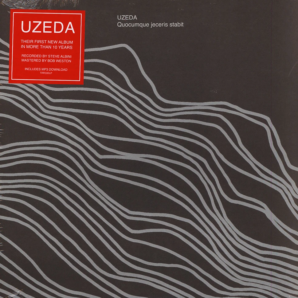 Uzeda - Quocumque Jeceris Stabit Black Vinyl Edition