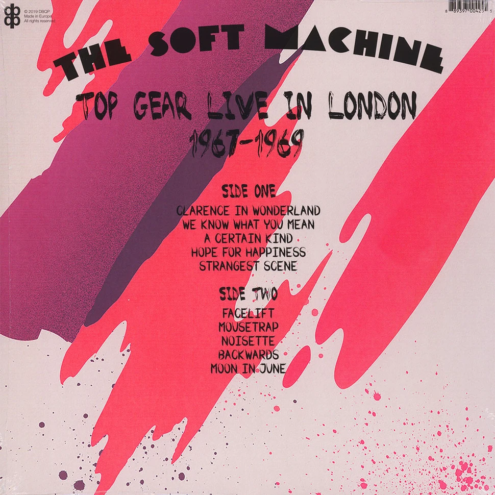 The Soft Machine - Top Gear Live In London 1967-1969