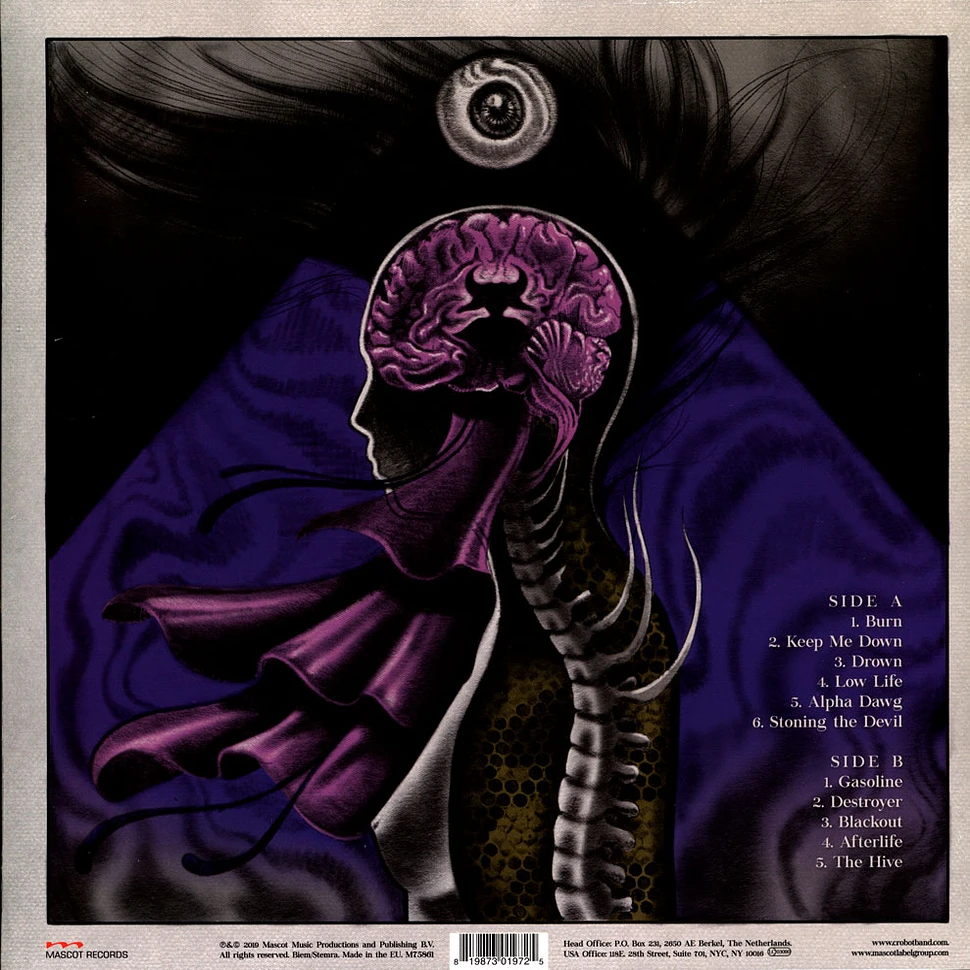 Crobot - Motherbrain Dark Purple Vinyl Edition