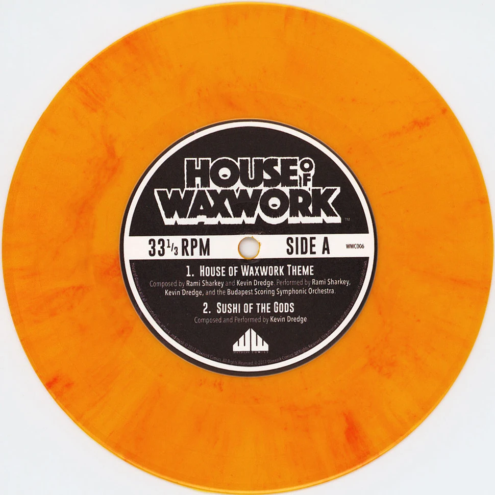 House Of Waxwork - Issue 3 Featuring Necropants 7" Single Orange Or Blue Vinyl Edition