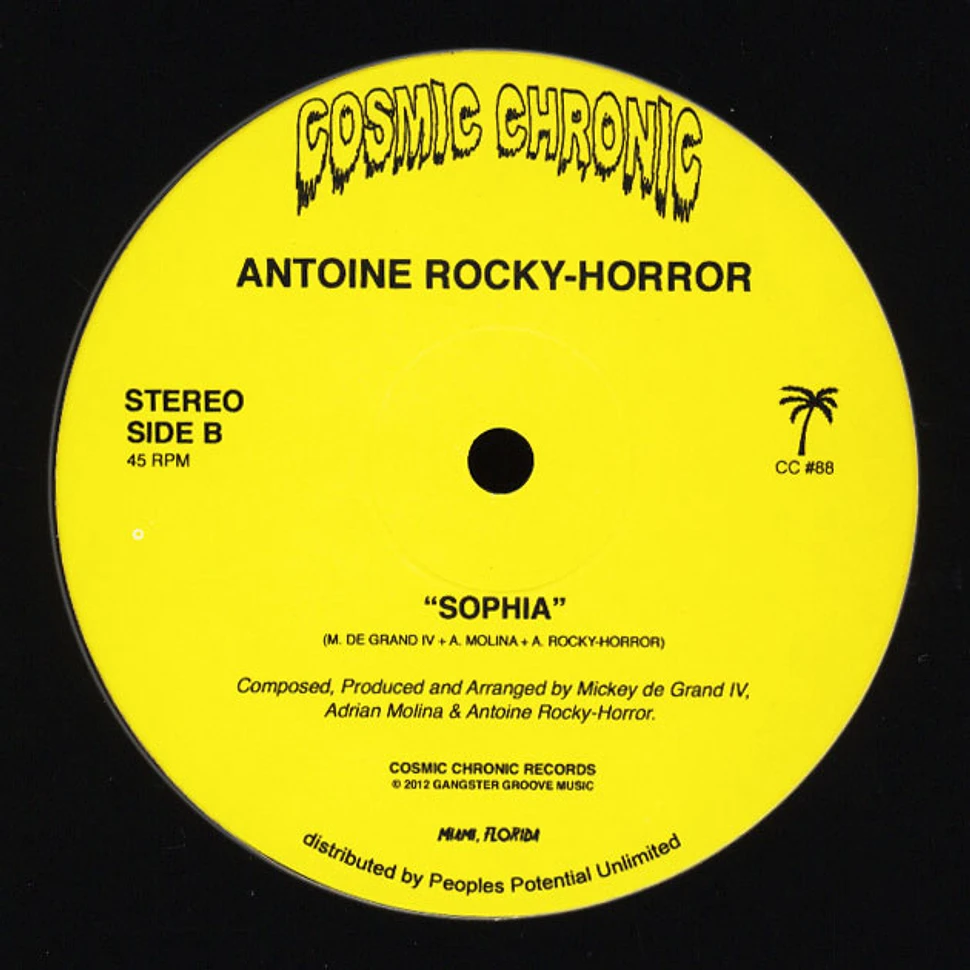 Antoine Rocky-Horror - Machine Gun Boogie / Sophia