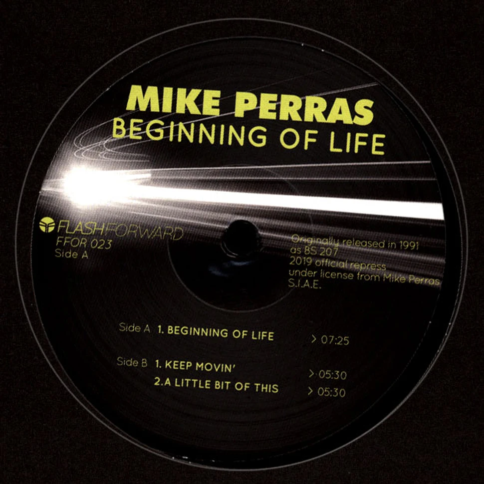 Mike Perras - Beginning Of Life Black Vinyl Edition