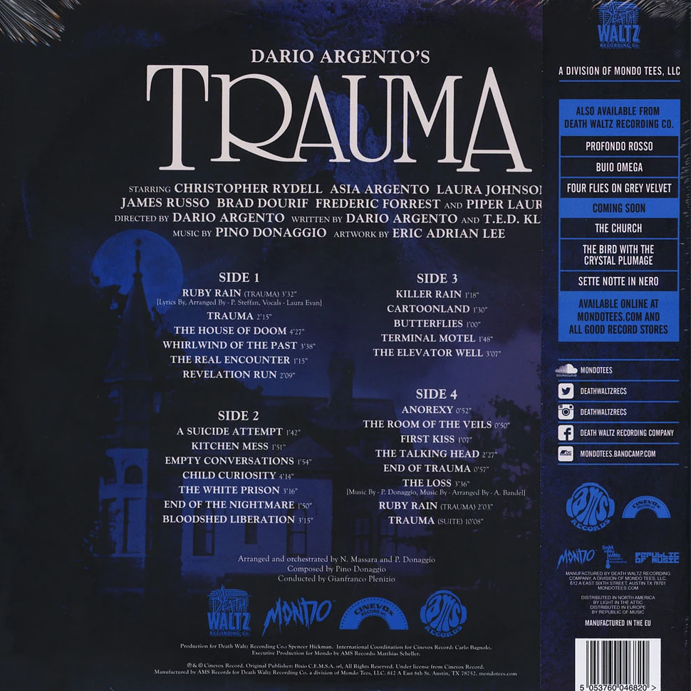 Pino Donaggio - OST Trauma Red Vinyl Edition