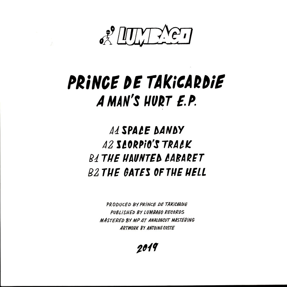 Prince De Takicardie - A Man's Hurt EP