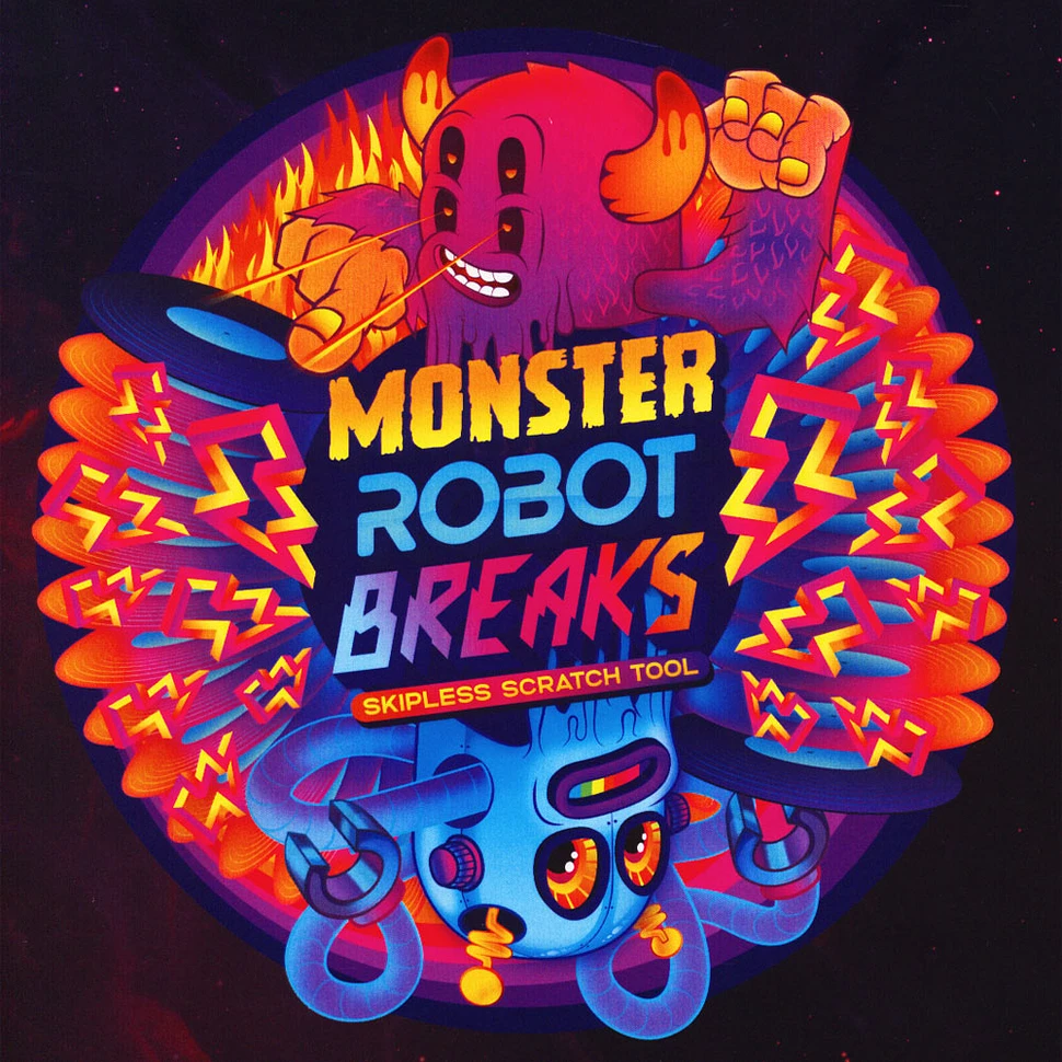 DJ Bacon - Monster Robot Breaks Purple Vinyl Edition