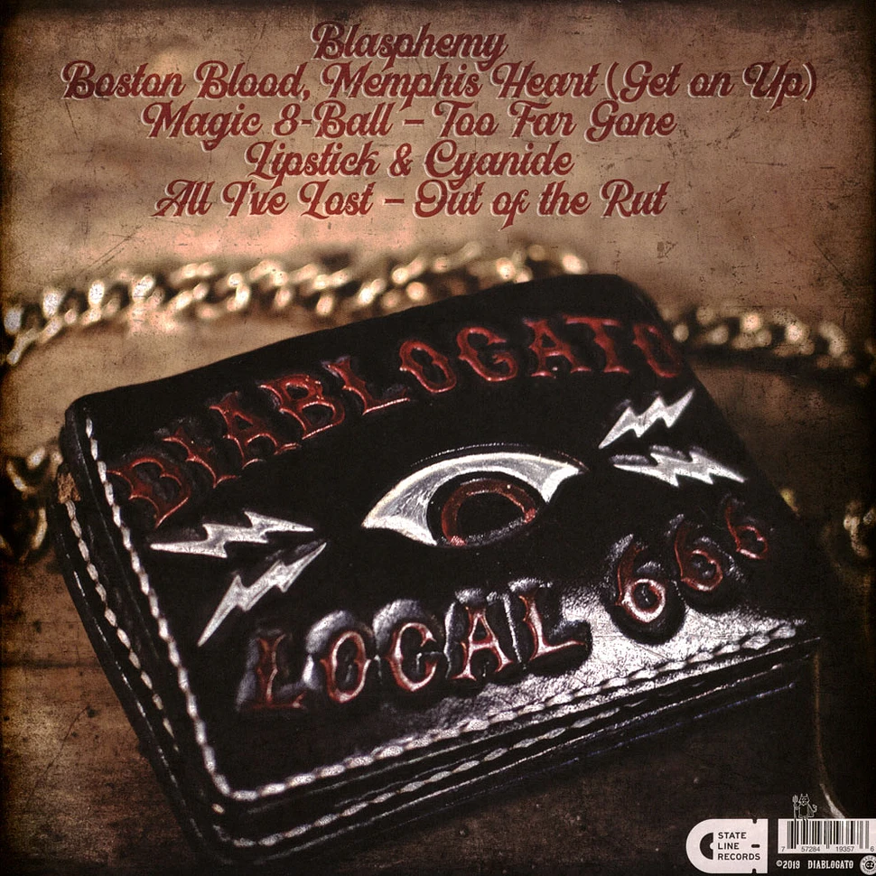 Diablogato - Old Scratch Translucent Red Vinyl Edition