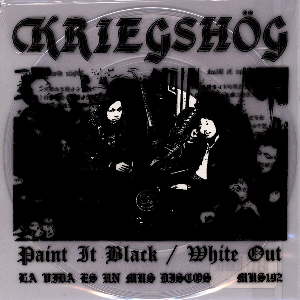 Kriegshög - Paint It Black / White Out