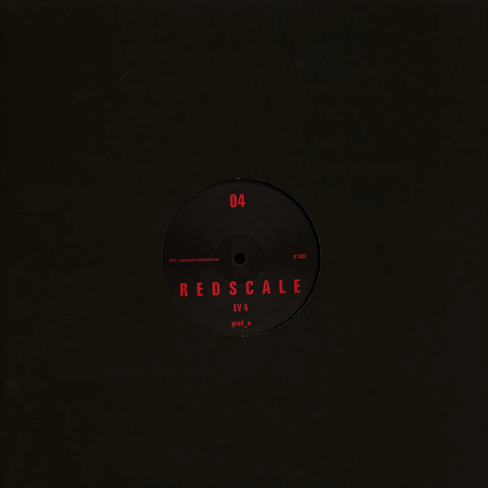 Grad_U - Redscale 04 Black Vinyl Edition