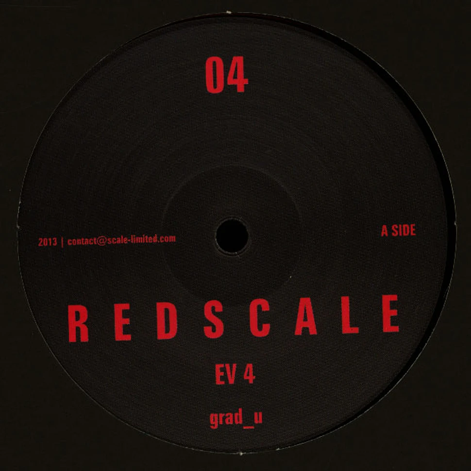 Grad_U - Redscale 04 Black Vinyl Edition