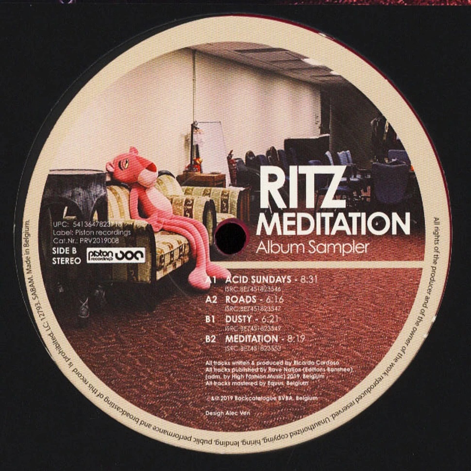 Ritz - Meditation - Album Sampler Marbled Pink Vinyl Edition