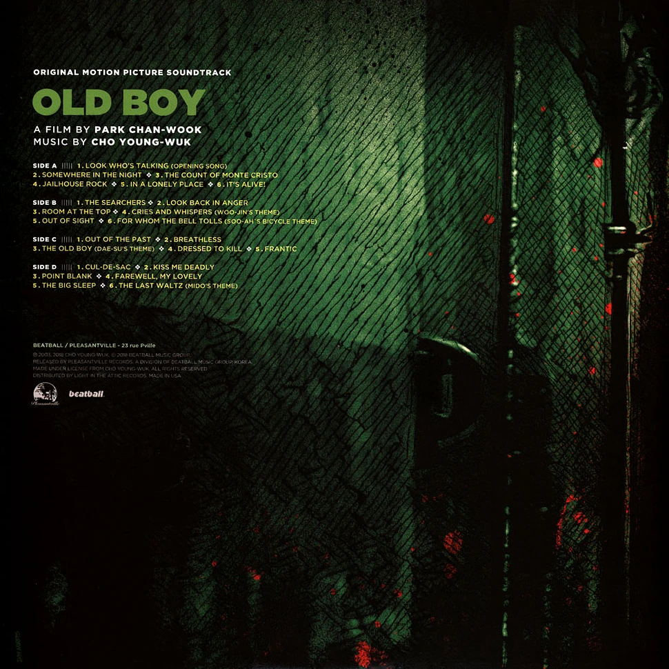 Yeong-Wook Jo - OST Oldboy Vengeance Trilogy Part 2