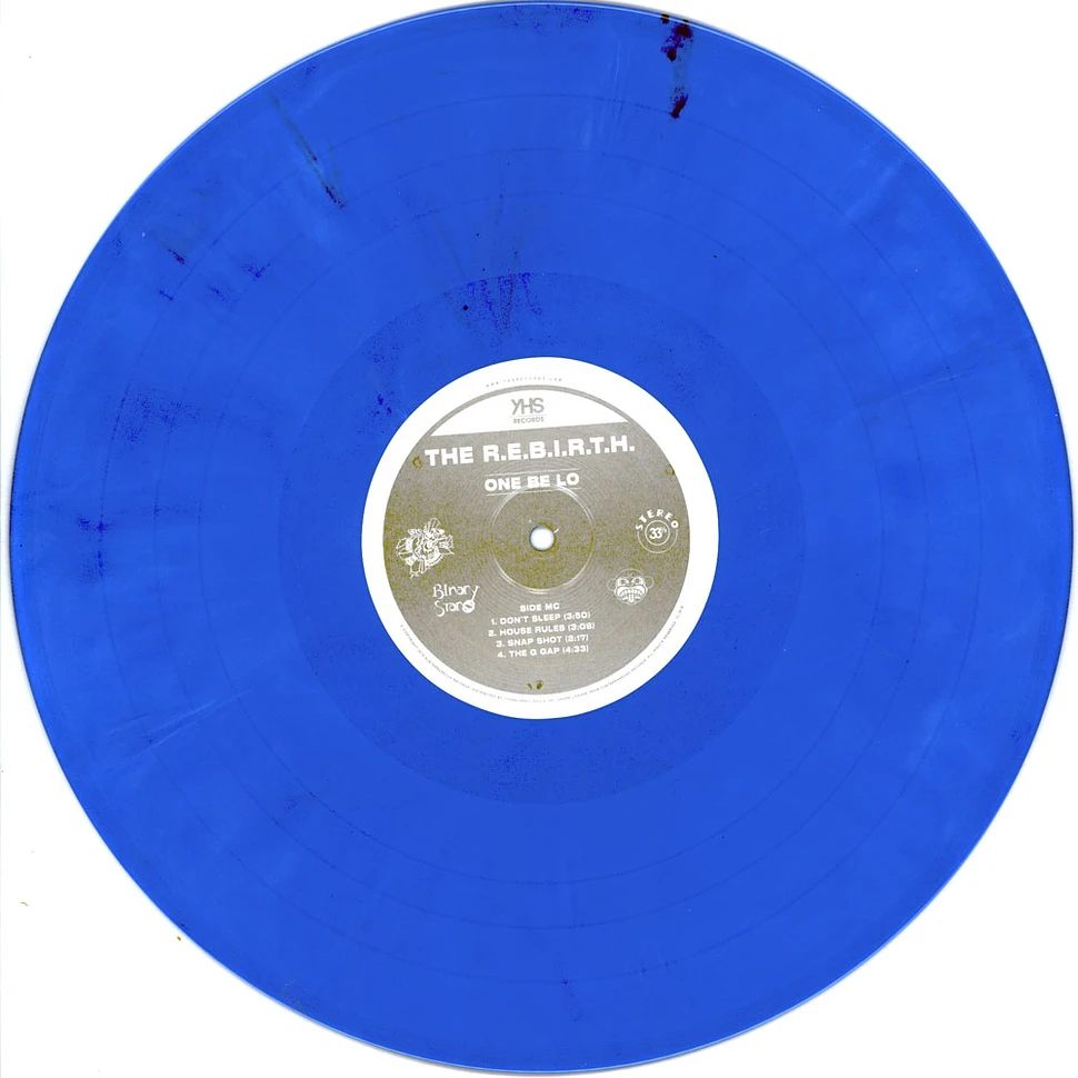 OneBeLo of Binary Star - The R.E.B.I.R.T.H. Blue Vinyl Edition