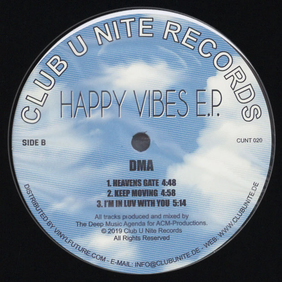 DMA - Happy Vibes EP