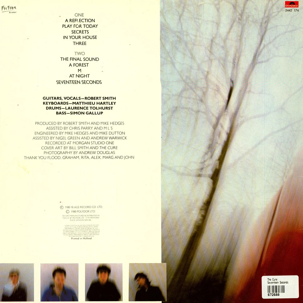 The Cure - Seventeen Seconds