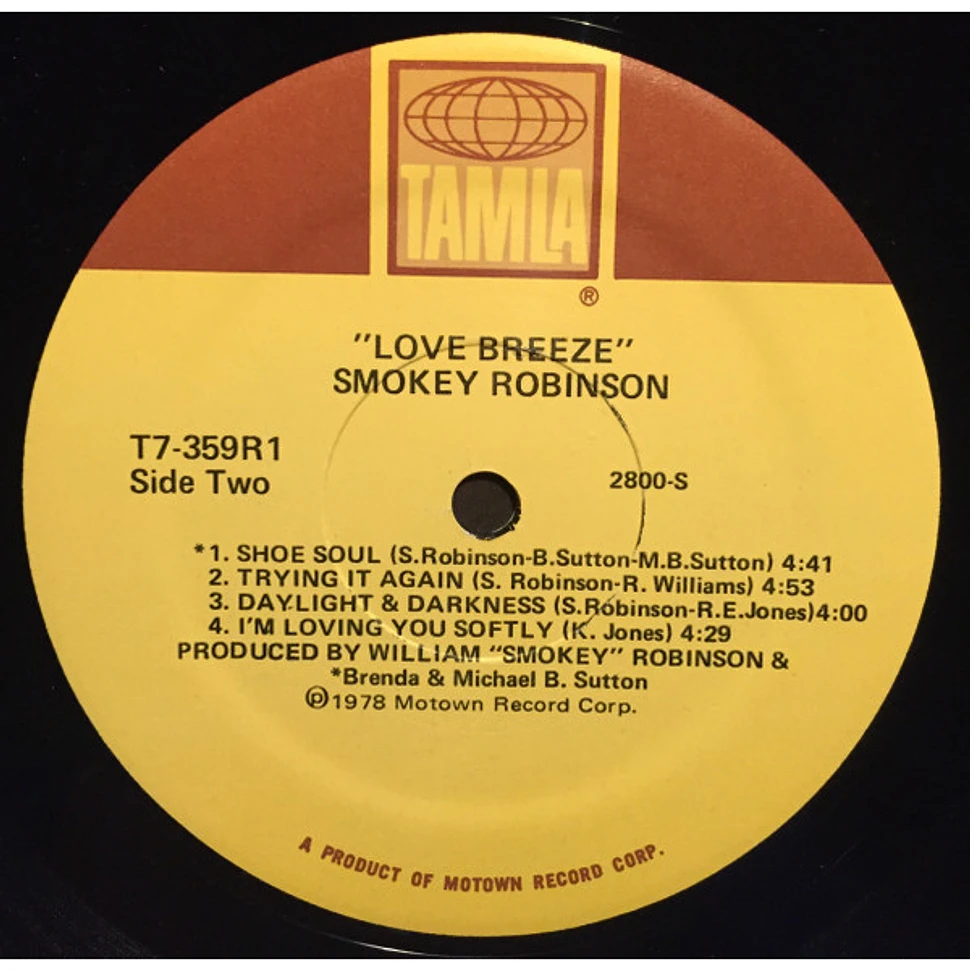 Smokey Robinson - Love Breeze