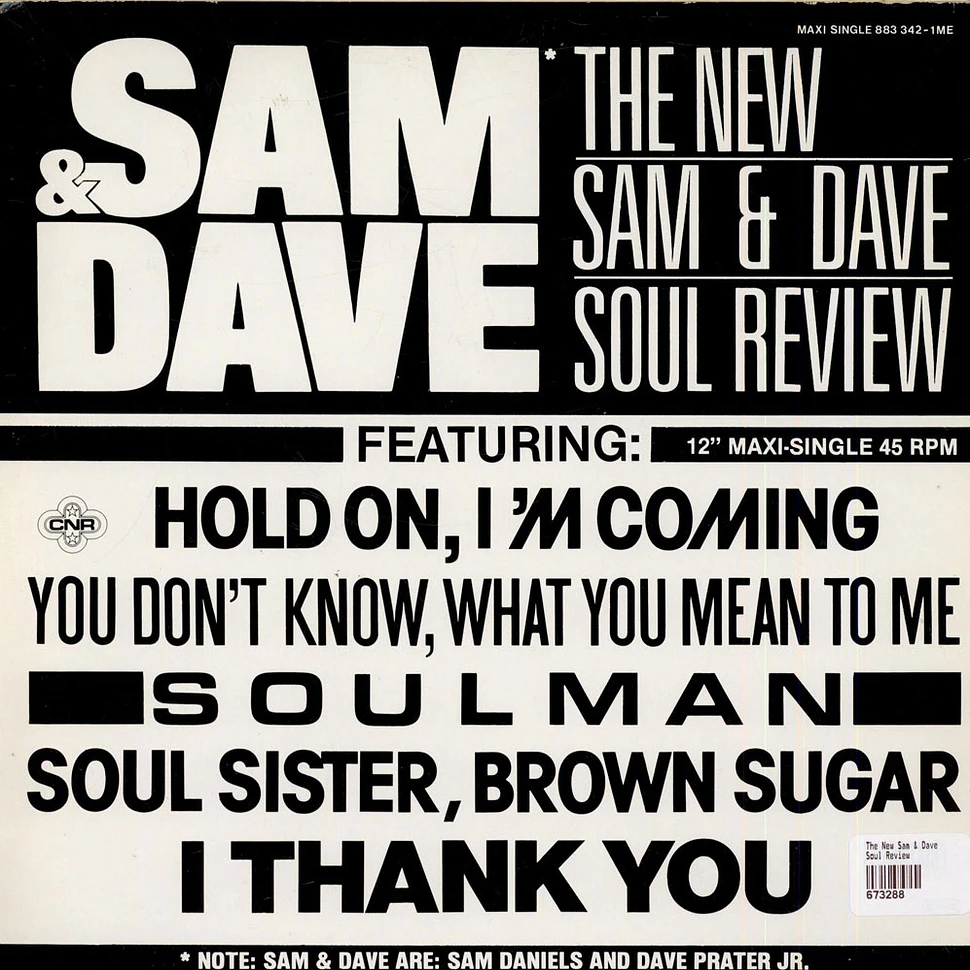 The New Sam & Dave - Soul Review