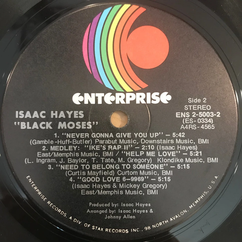 Isaac Hayes - Black Moses