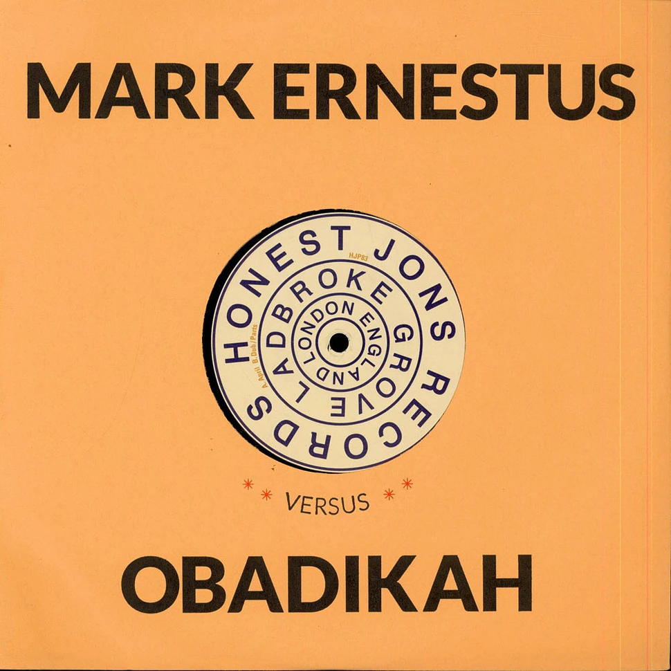 Mark Ernestus Versus Obadikah - April