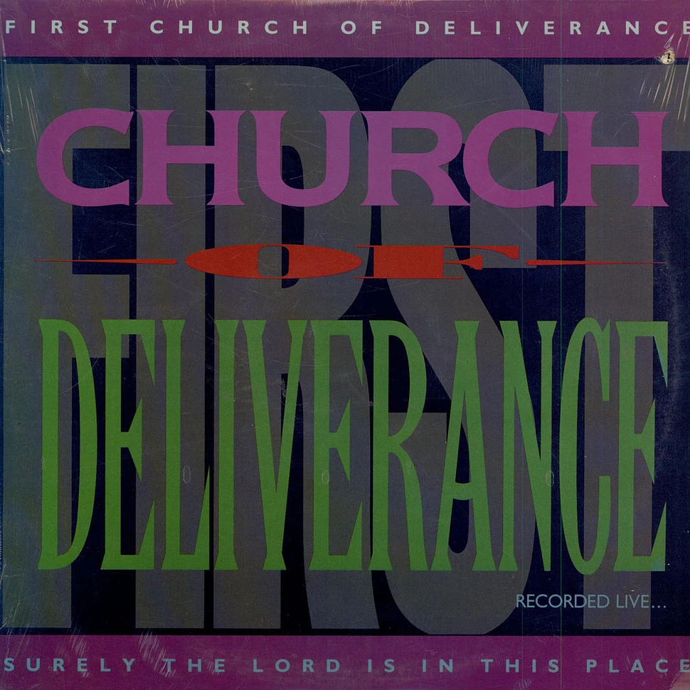 First Church Of Deliverance Choir - Surely The Lord Is In This Place