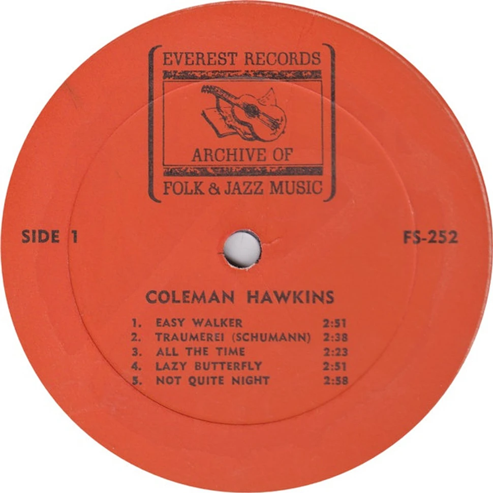 Coleman Hawkins - Coleman Hawkins