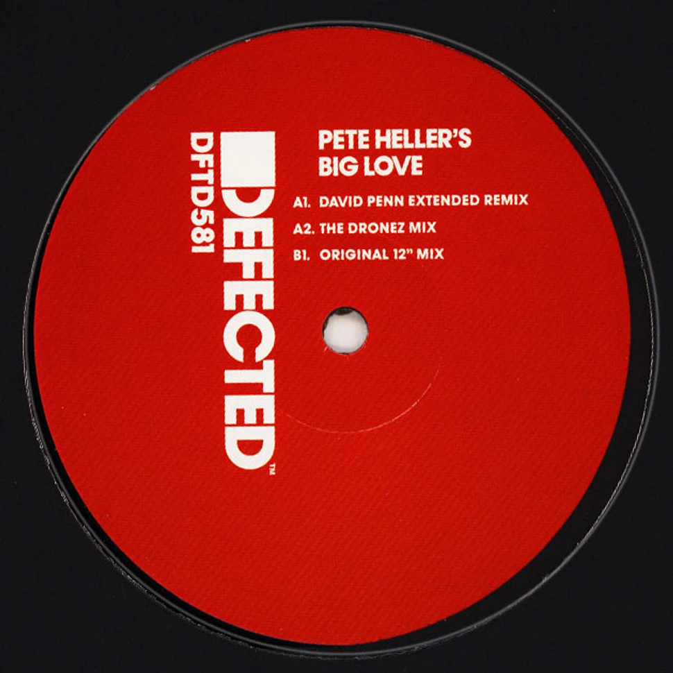 Pete Heller's Big Love - Big Love David Penn & The Dronez Remixes