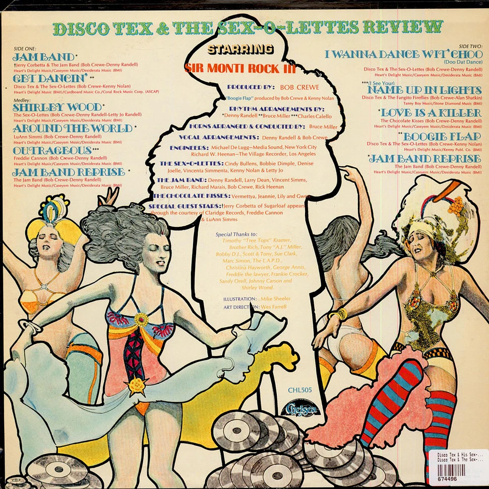 Disco Tex & His Sex-O-Lettes - Disco Tex & The Sex-O-Lettes Review