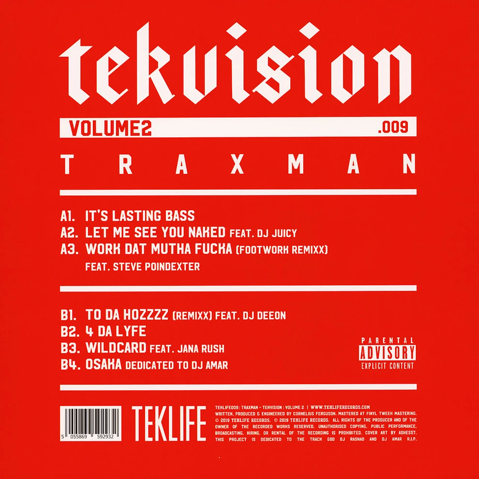 Traxman - Tekvision Volume 2