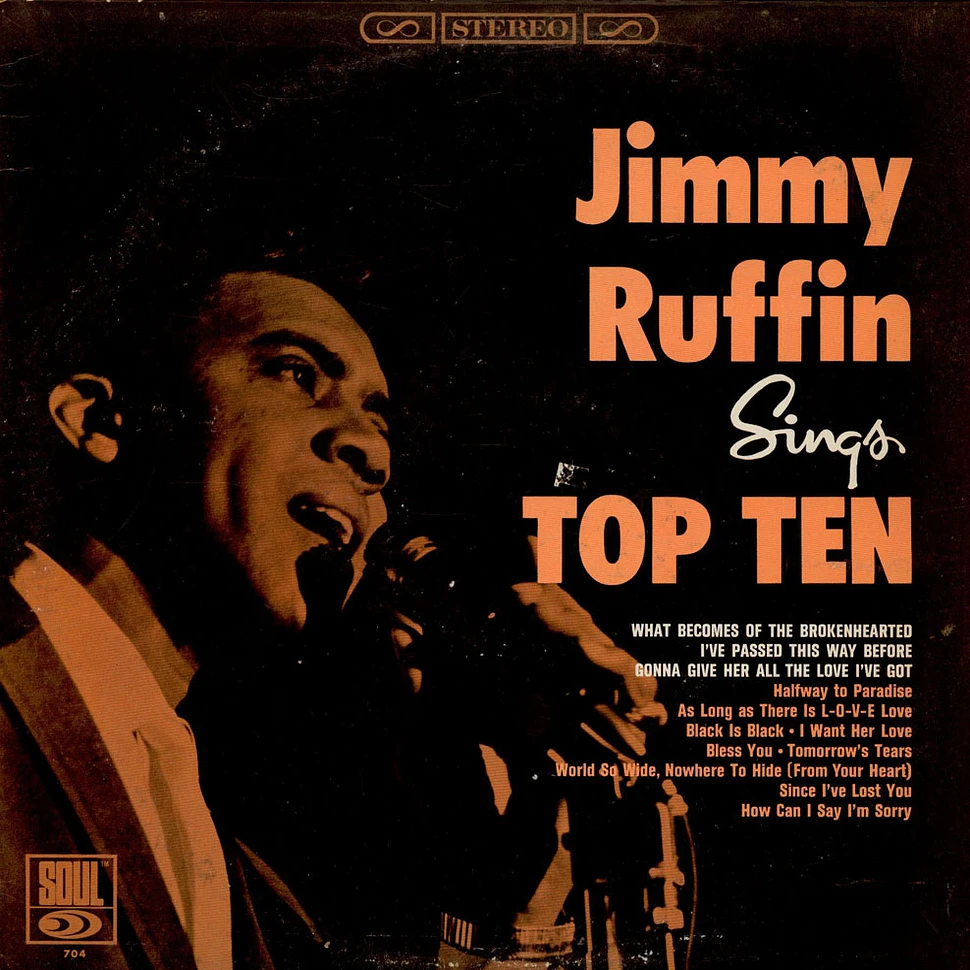 Jimmy Ruffin - Sings Top Ten