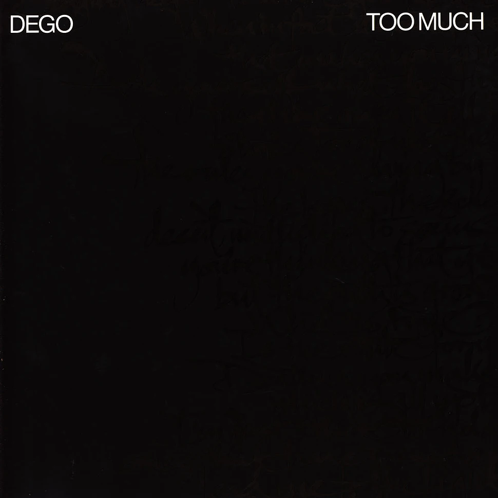 Dego - Too Much