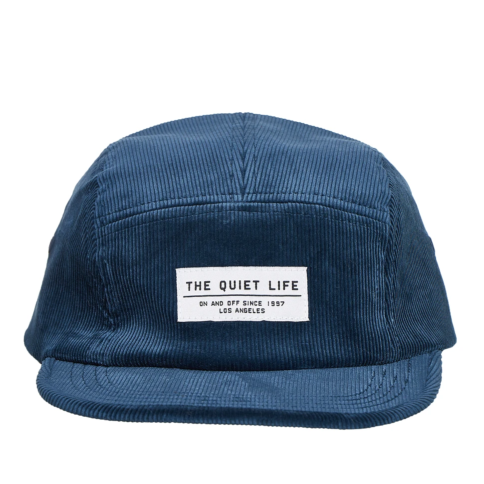 The Quiet Life - Cord 5 Panel Camper Hat