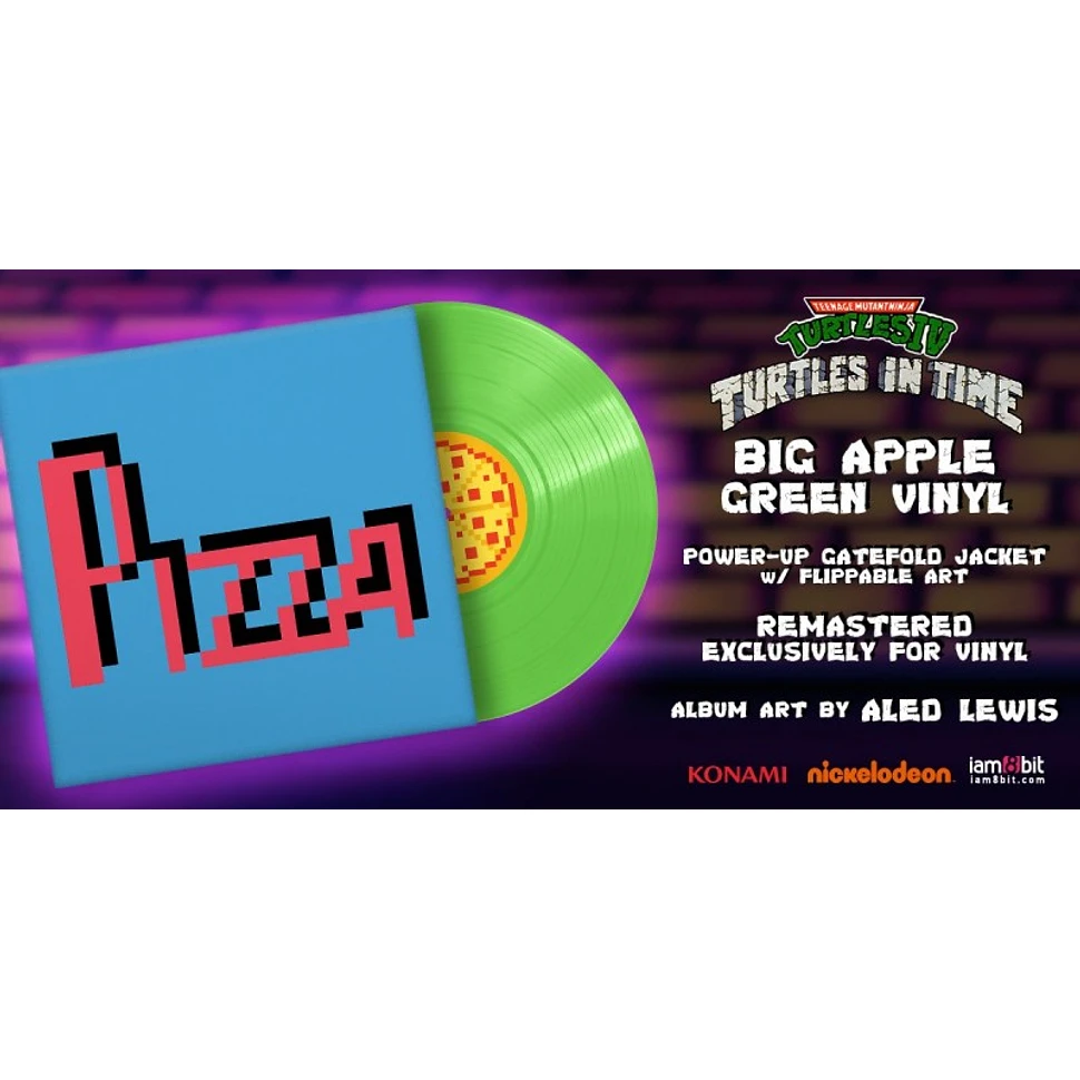 Konami / Nickelodeon - OST Teenage Mutant Ninja Turtles: Turtles In Time Apple Green SNES Soundtrack Edition